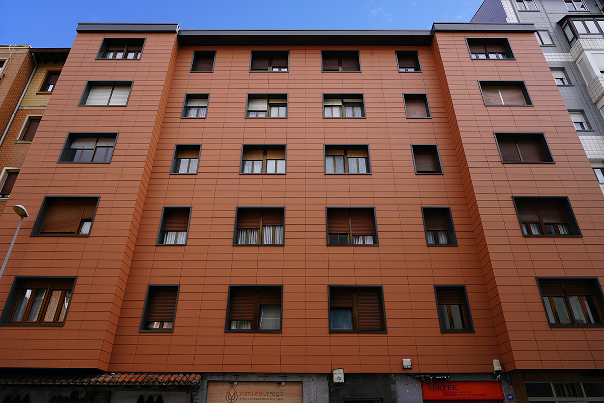 Andrasa Fachada ventilada Bagatza 13 Barakaldo 1